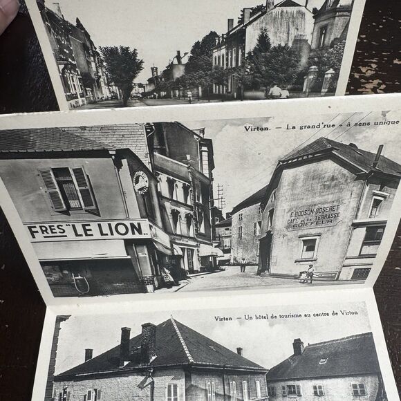 Virton Belgium 10 View Fold Out Tourist Postcards Bouvier Braffort St Mard Arlon - Picture 9 of 10
